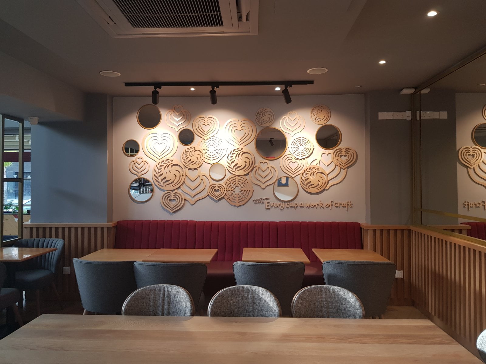 Completely renovated Costa Coffee Germasogeia in Limassol, Cyprus