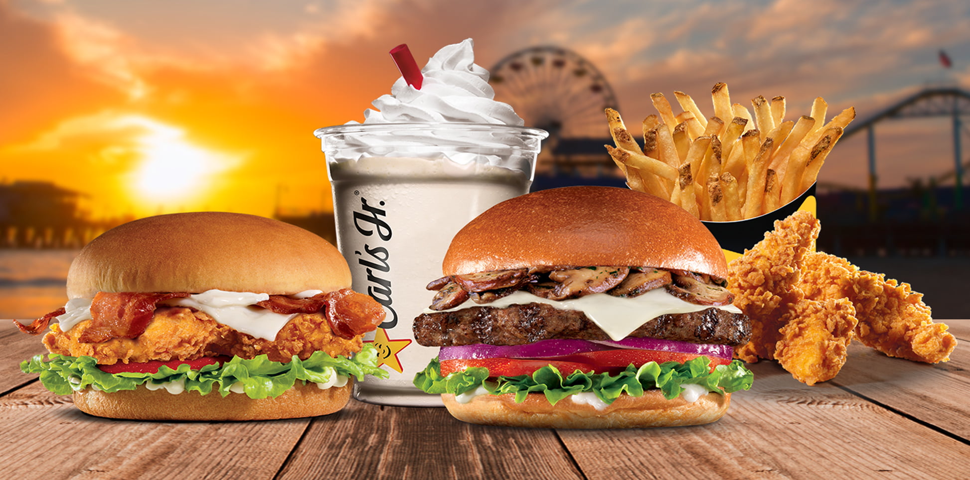 CARL’S Jr. – The succulent, juicy, mouth-watering, premium burger franchise